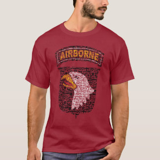 101st Im Flugzeug Abteilung T-Shirt