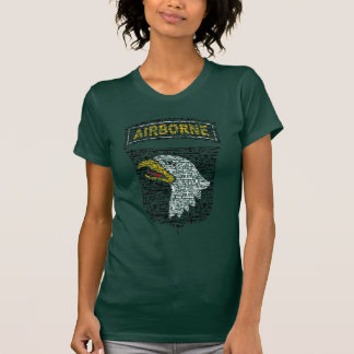 101st Im Flugzeug Abteilung T-Shirt