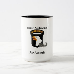 101st Im Flugzeug Abteilungs-Luft-Angriffs-Tasse Zweifarbige Tasse