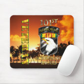 101st Im Flugzeug Abteilungs-Vietnam-Veteran Mousepad (Mit Mouse)