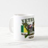 101st Im Flugzeug Div.-Vietnam (kein CIB) Kaffeetasse (Vorderseite Links)