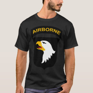 101st Im Flugzeug großes T-Shirt