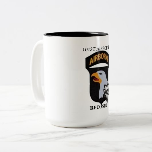 101ST IM FLUGZEUG RECONDO TASSE (Vorderseite Links)