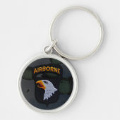 101st Im Flugzeug Schlüsselanhänger (Vorne)