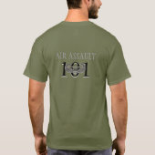 101st Im Flugzeug schreiendes T-Shirt (Rückseite)
