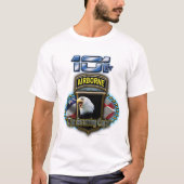 101st Im Flugzeug T-Shirt (Vorderseite)