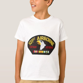 101st Im Flugzeug Vietnam-Veteran T-Shirt