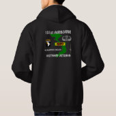 101st Im Flugzeug VietnamHoodie 2/b Hoodie (Rückseite)
