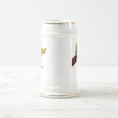 101st Pfadfinder Stein mit Förster-Vorsprung Bierglas (Mittel)