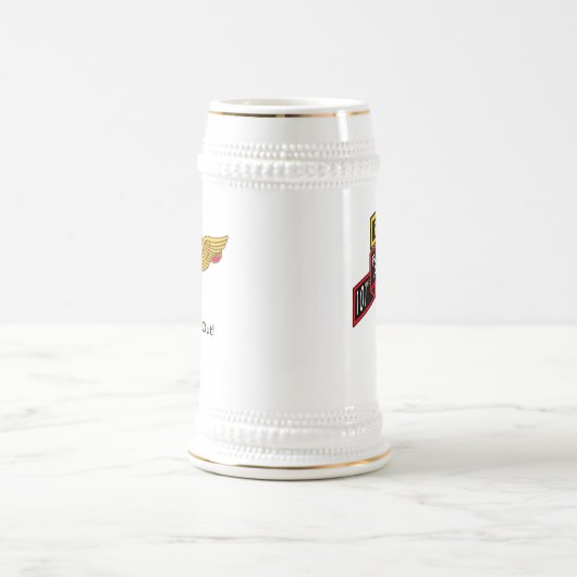 101st Pfadfinder Stein mit Förster-Vorsprung Bierglas (Mittel)