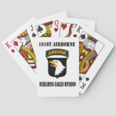 101st Screaming Eagles Playing Cards Spielkarten (Rückseite)