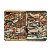 1023 f.7v David und Goliath mit Saul von Le Be Magnet (Horizontal)