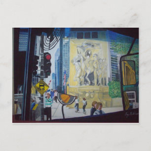 1025255 The Chicago Bridge by Fay Robinson Postkarte