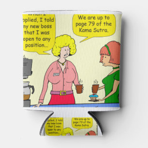 1029 79 Positionen des Cartoon Kama Sutra Dosenkühler