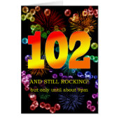 102. Geburtstag noch rocken (Vorne)