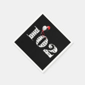 102. Geburtstagsballons Serviette (Ecke)