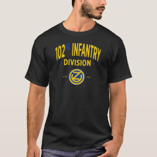 102. Infanterieabteilung - US-Militär T-Shirt
