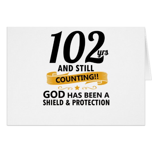 102 Jahre und immer noch Geburtstag (Vorderseite (Horizontal))