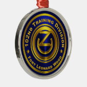 102. Schulungsabteilung Weihnachten Ornament Aus Metall (Rechts)