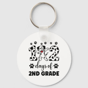 102 Tage der 2. Klasse Dalmatiner Hund 100 Tage sc Schlüsselanhänger