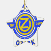 102ND INFANTERIEDIVISION "OZARK ABTEILUNG " KERAMIKORNAMENT (Links)
