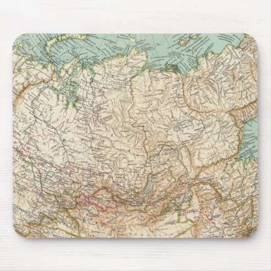 10304 Asiatisches Russland Mousepad (Vorne)