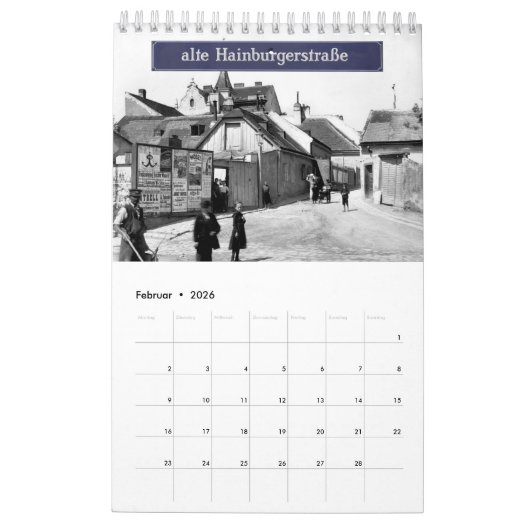 1030 Wien in alten Kalender (Feb 2026)