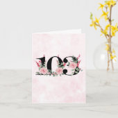 103. Geburtstagskarte - Blumenalter 103 Karte (Gelbe Blume)