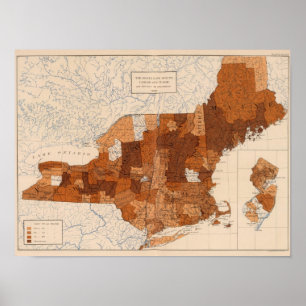 103 Krebs, Tumor NY, NJ, Neu-England Poster