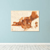103 Krebs, Tumor NY, NJ, New England Leinwanddruck (Insitu (Holzboden))
