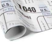 1040Tax Geschenkpapier (Rolleneckpunkt)