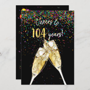 104. Geburtstagsparty Einladung