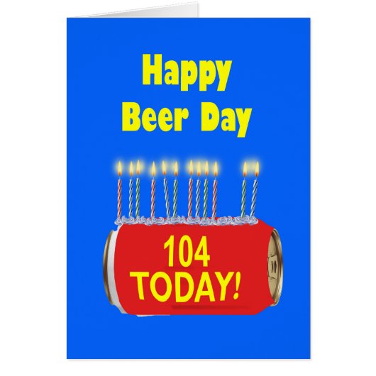 104. Happy Beer Day Birthday (Vorne)