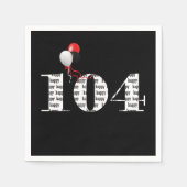 104. SERVIETTE (Vorderseite)