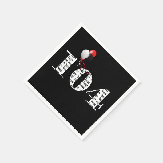 104. SERVIETTE (Ecke)