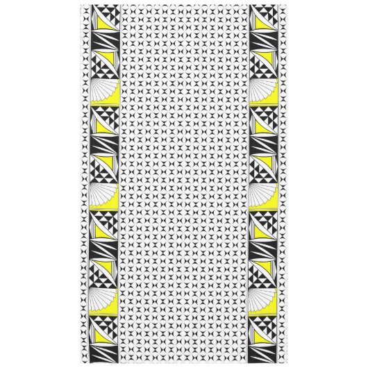 104" Südwestsonne in Gelb Tischdecke (Vorderseite)