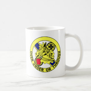 104th Kavallerie Regiment-Insignien Farbflecken Kaffeetasse