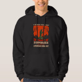 10548100054^Push You In Zombies To Save My America Hoodie (Vorderseite)