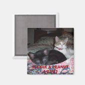 105_1036, PICKLE & PEANUT 4/22/07 MAGNET (Vorderseite/Rückseite)