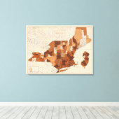 105 Diphtherie, Gruppe NY, NJ, New England Leinwanddruck (Insitu (Holzboden))