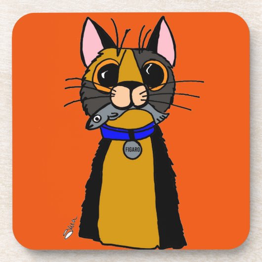 105 - Figaro-Untersetzer Getränkeuntersetzer (Vorderseite)