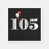 105. Geburtstagsballons Serviette (Vorderseite)