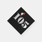 105. Geburtstagsballons Serviette (Ecke)