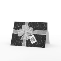 105. Geburtstagsgeschenk mit Bow Card