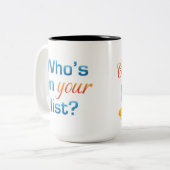 105 Gespräche Zwei-Ton Tasse (Vorderseite Links)