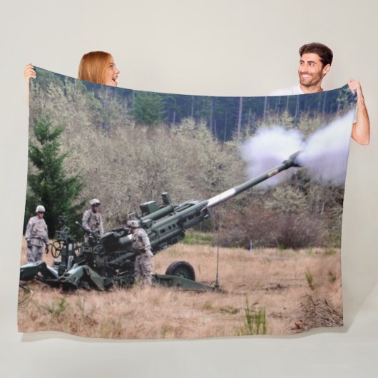 105 mm HOWITZER Fleecedecke (Beispiel)
