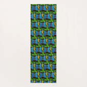 105 - Morpho Butterfly Yoga Mat Yogamatte (Rückseite)