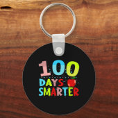 105 Tage intelligenter Lehrer oder Student 100. Schlüsselanhänger (Vorderseite)