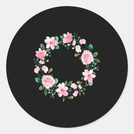 105 Years Loved Women Men 105 Years Old Cool 105th Runder Aufkleber (Vorderseite)