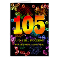 105th Birthday Still Rocking